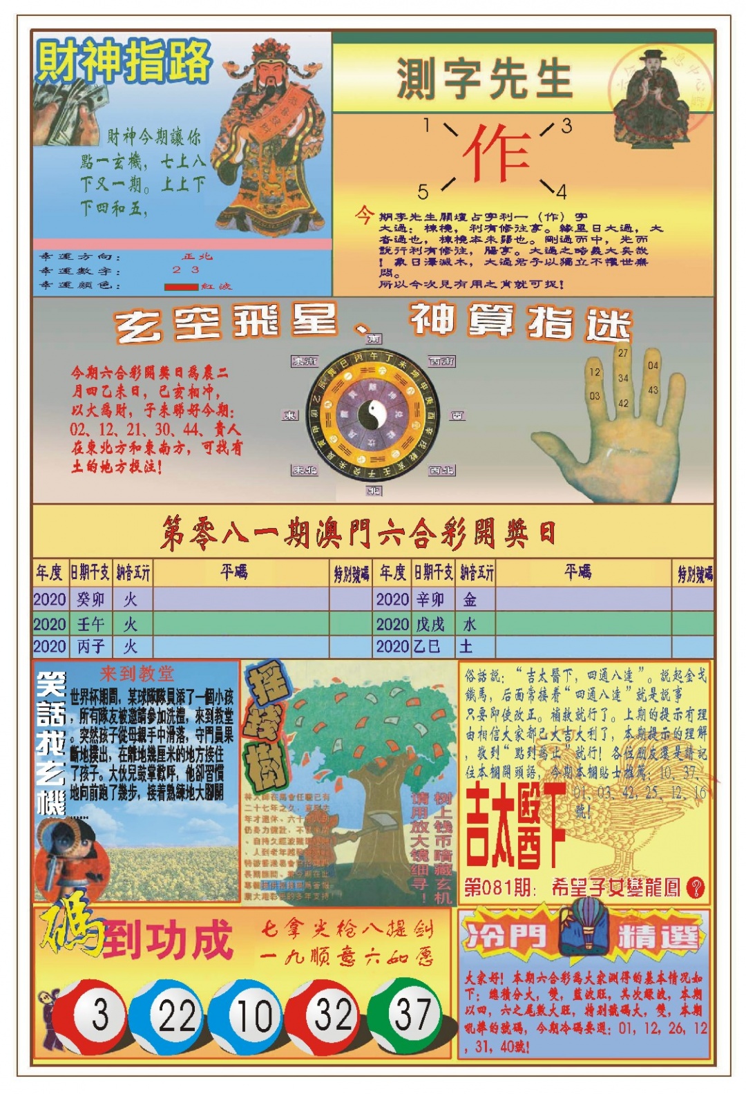 081期(新版)四柱预测B[图]